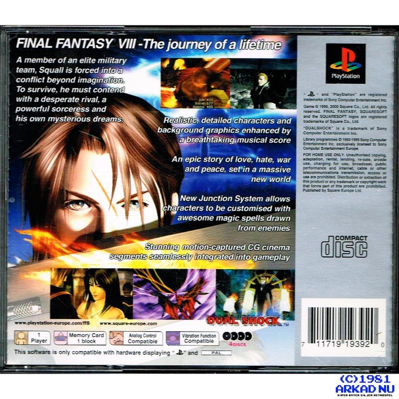 FINAL FANTASY VIII PS1