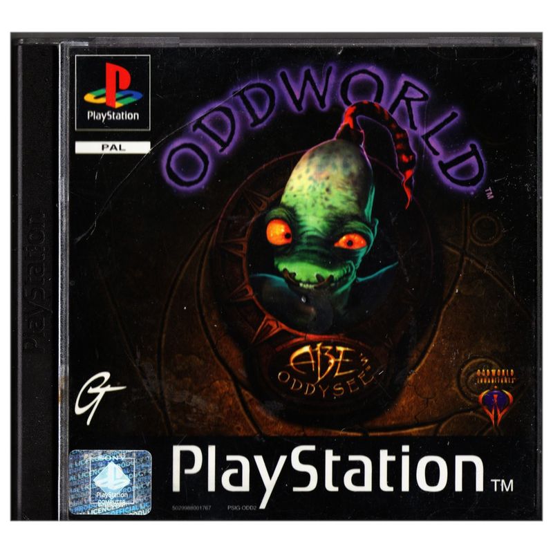 ODDWORLD ABES ODDYSEE PS1