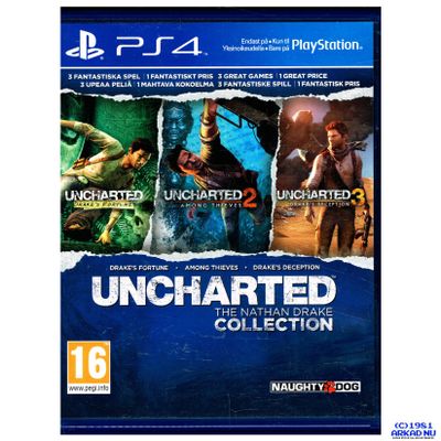 UNCHARTED THE NATHAN DRAKE COLLECTION PS4