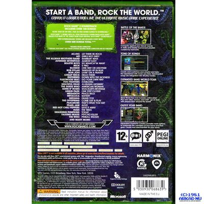 ROCK BAND 2 XBOX 360