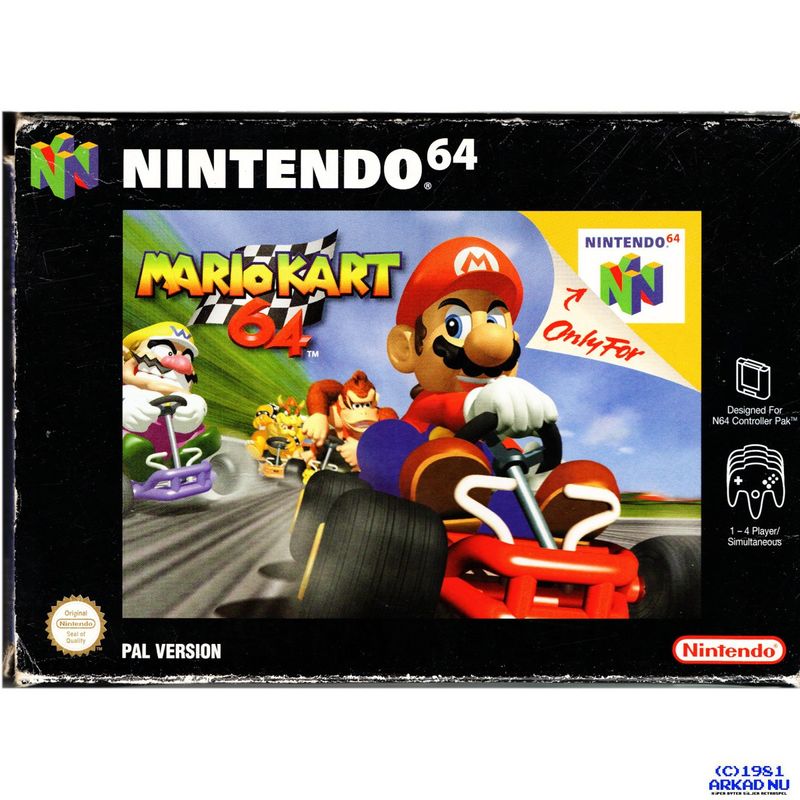 MARIO KART 64 N64 NINTENDO 64