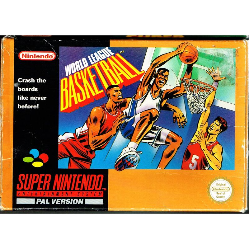 WORLD LEAGUE BASKETBALL SNES SCN