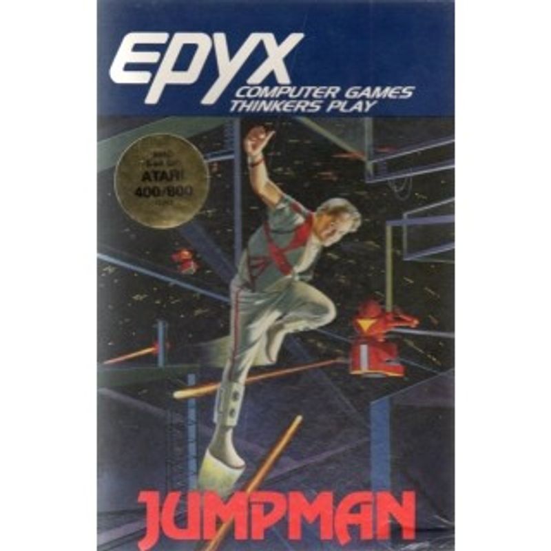 JUMPMAN ATARI 400/800 DISKETT NYTT