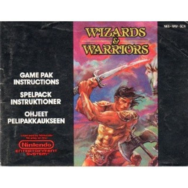 WIZARDS & WARRIORS NES SCN