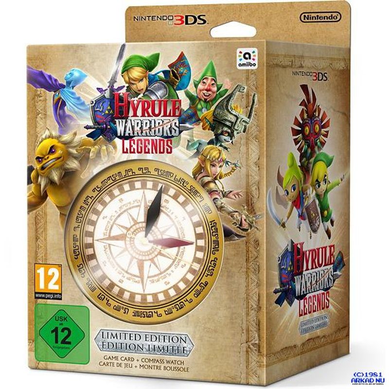 HYRULE WARRIORS LEGENDS LIMITED EDITION 3DS NYTT