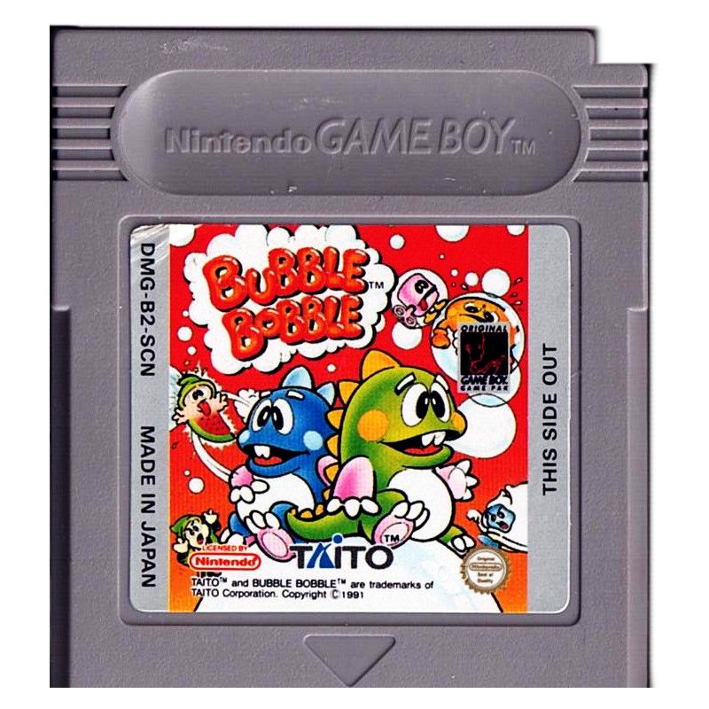 BUBBLE BOBBLE GAMEBOY SCN