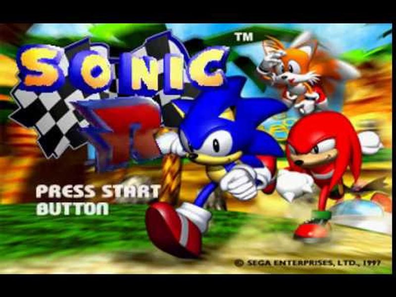 SONIC R SEGA SATURN
