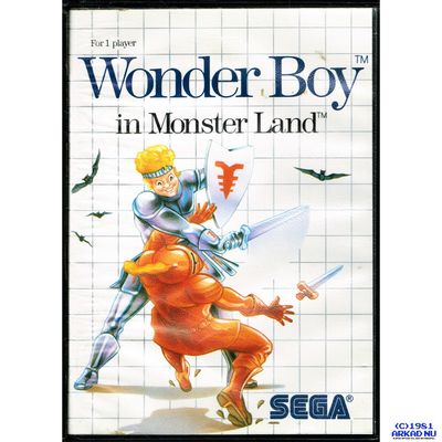 WONDER BOY IN MONSTER LAND MASTERSYSTEM