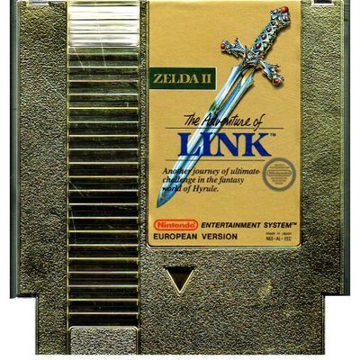 ZELDA II THE ADVENTURE OF LINK NES SCN