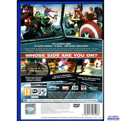 MARVEL ULTIMATE ALLIANCE 2 PS2