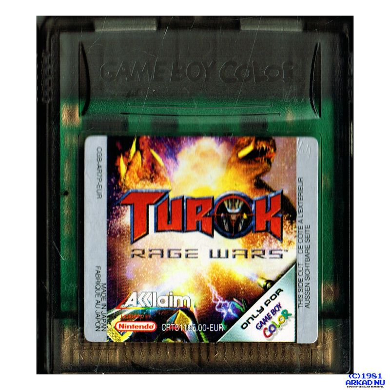 TUROK RAGE WARS GAMEBOY COLOR