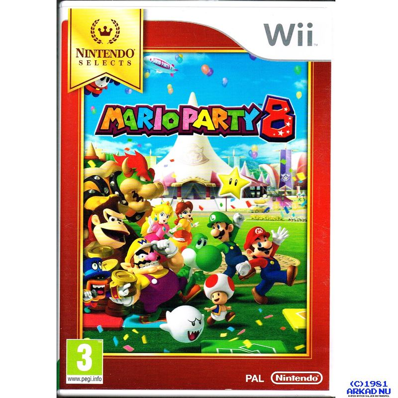 MARIO PARTY 8 WII