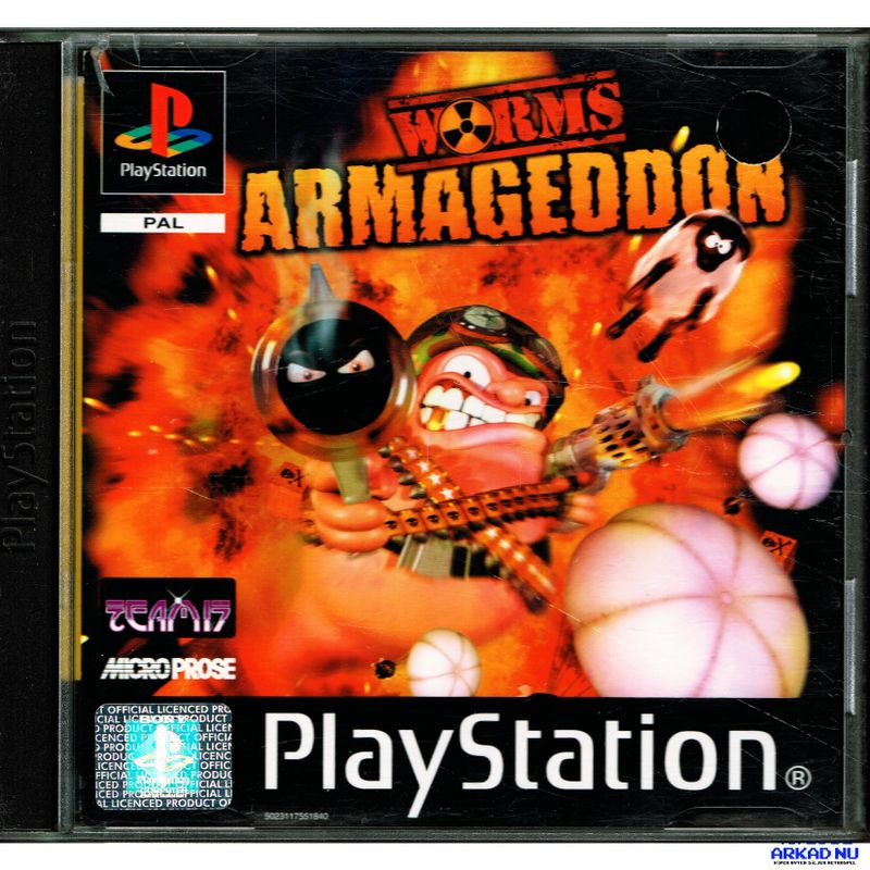 WORMS ARMAGEDDON PS1