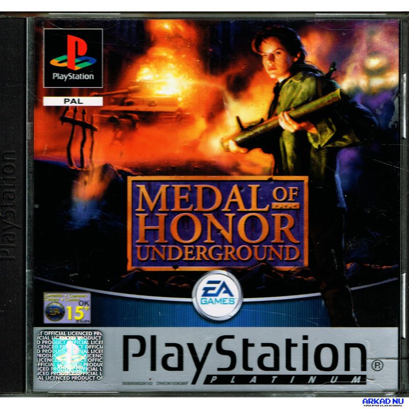 MEDAL OF HONOR UNDERGROUND PS1