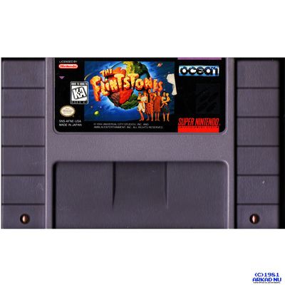 THE FLINTSTONES SNES NTSC USA