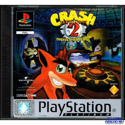 CRASH BANDICOOT 2 CORTEX STRIKES BACK PS1