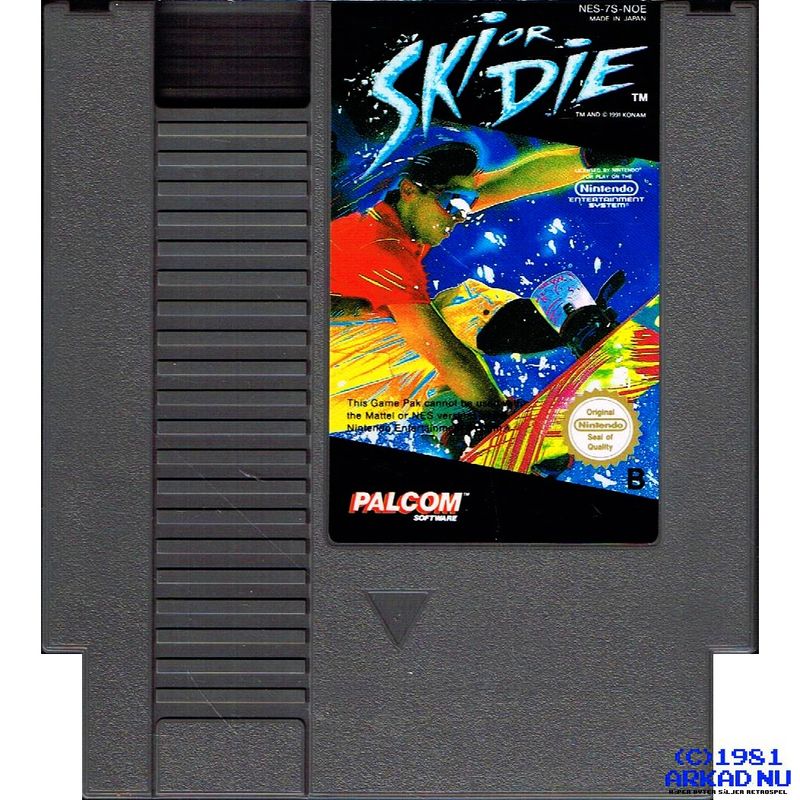 SKI OR DIE NES NOE