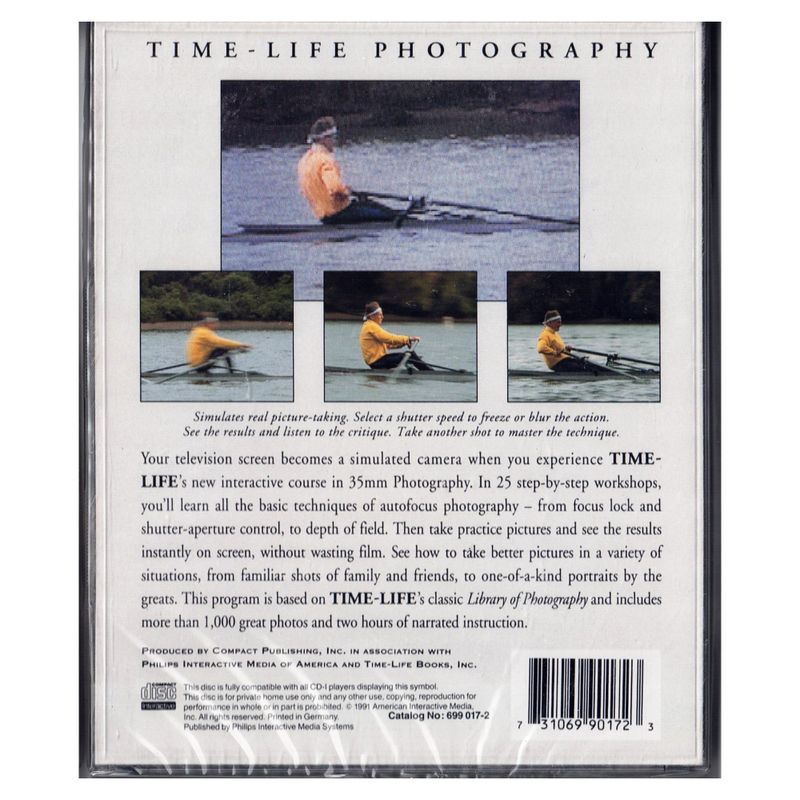 TIME LIFE 35MM PHOTOGRAPHY CD-I NYTT INPLASTAD