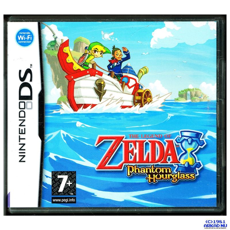 ZELDA PHANTOM HOURGLASS DS