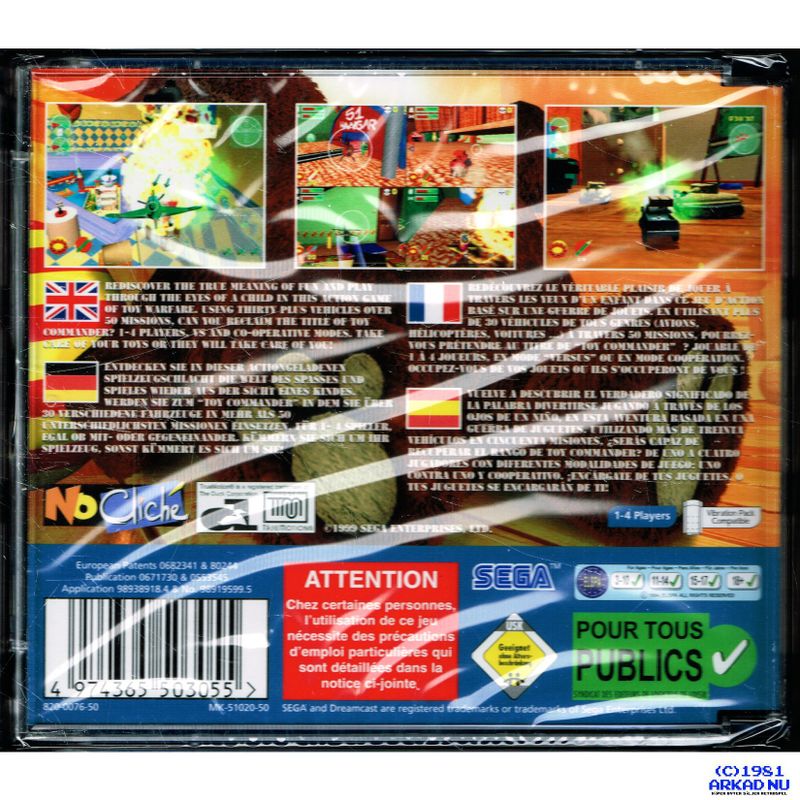 TOY COMMANDER DREAMCAST
