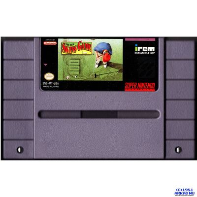 THE IREM SKINS GAME SNES NTSC USA