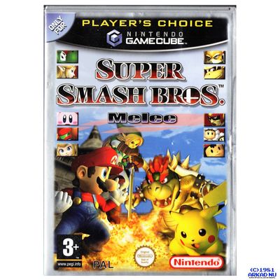 SUPER SMASH BROS MELEE GAMECUBE