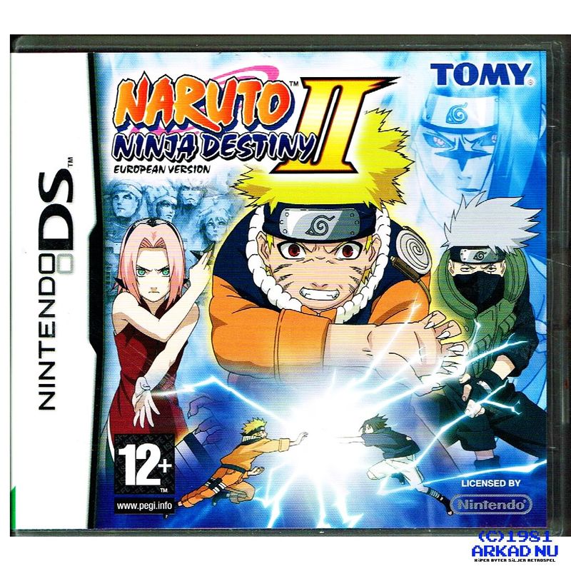 NARUTO NINJA DESTINY II EUROPEAN VERSION DS