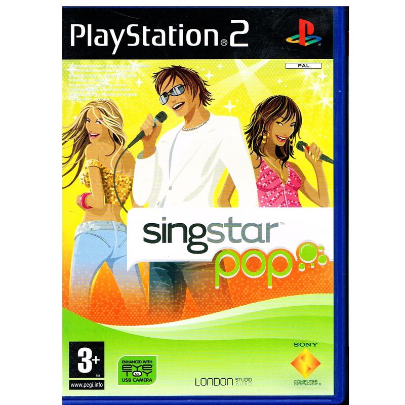 SINGSTAR POP PS2