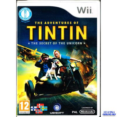 TINTIN THE SECRET OF THE UNICORN WII