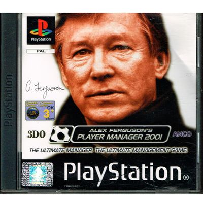 ALEX FERGUSONS PLAYER MANAGER 2001 PS1