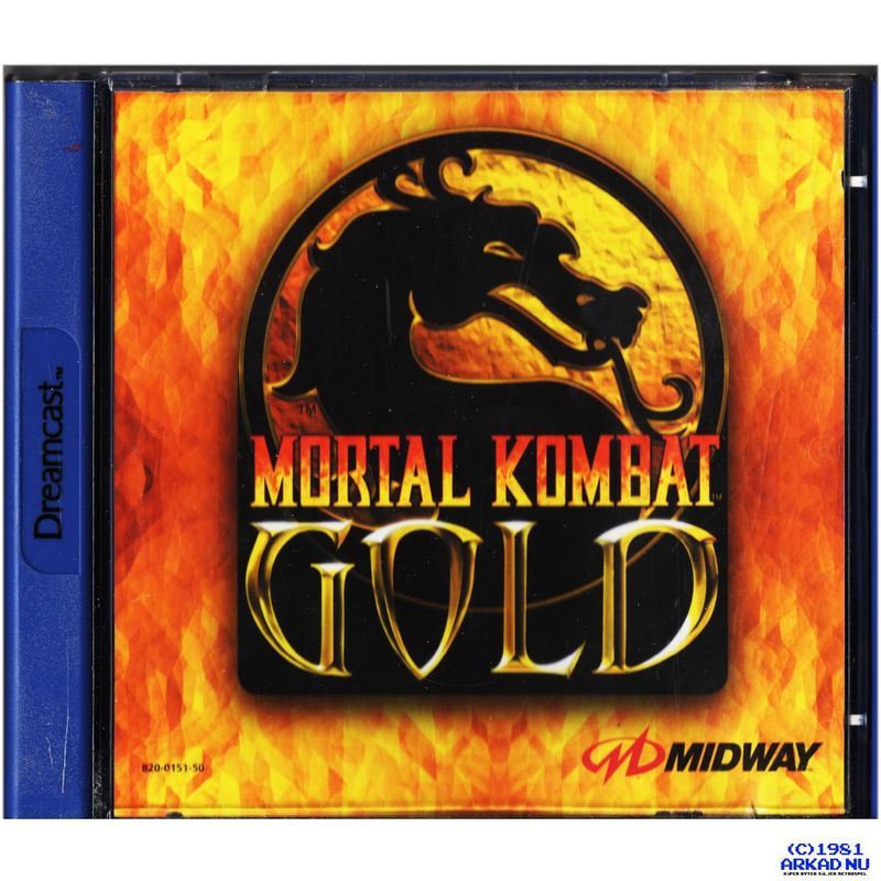 MORTAL KOMBAT GOLD DREAMCAST