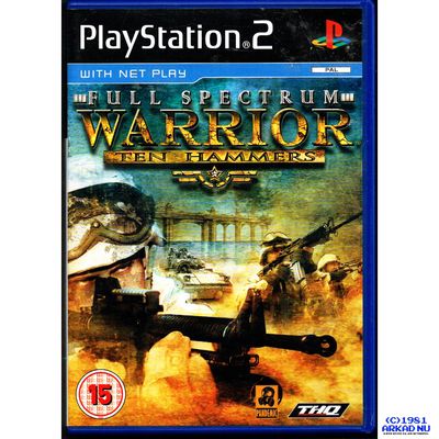 FULL SPECTRUM WARRIOR TEN HAMMERS PS2