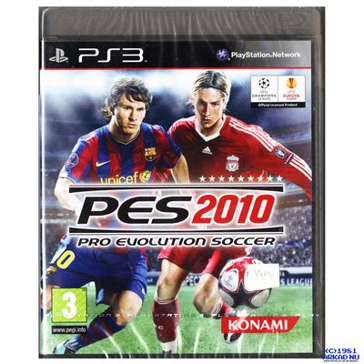 PRO EVOLUTION SOCCER PES 2010 PS3 NYTT