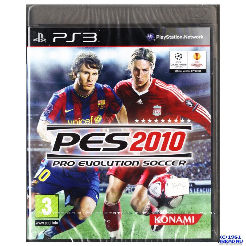 PRO EVOLUTION SOCCER PES 2010 PS3 NYTT