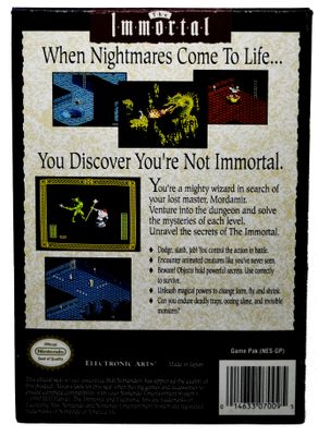 THE IMMORTAL NES REV-A USA