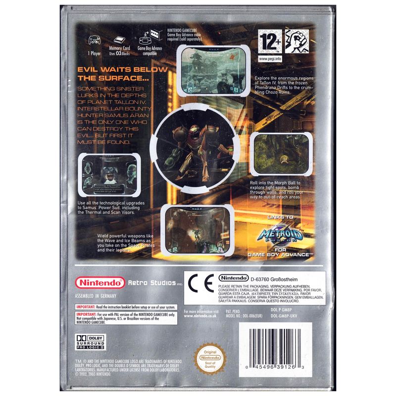 METROID PRIME GAMECUBE