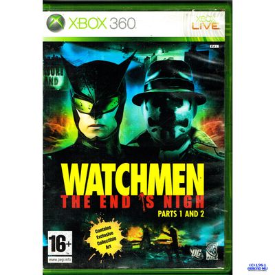 WATCHMEN THE END IS NIGH PARTS 1 AND 2 XBOX 360