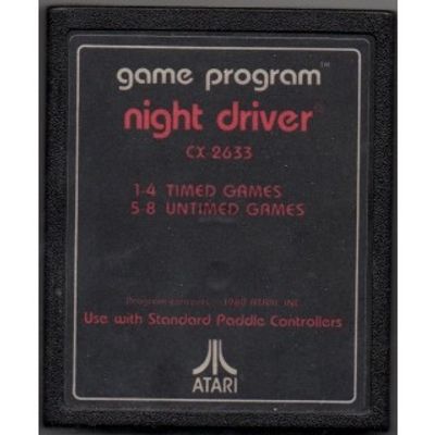 NIGHT DRIVER ATARI 2600