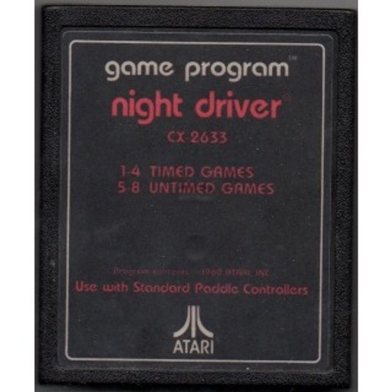 NIGHT DRIVER ATARI 2600