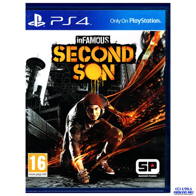 INFAMOUS SECOND SON PS4