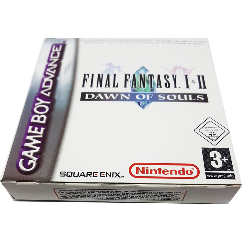 FINAL FANTASY I & II DAWN OF SOULS GAMEBOY ADVANCE