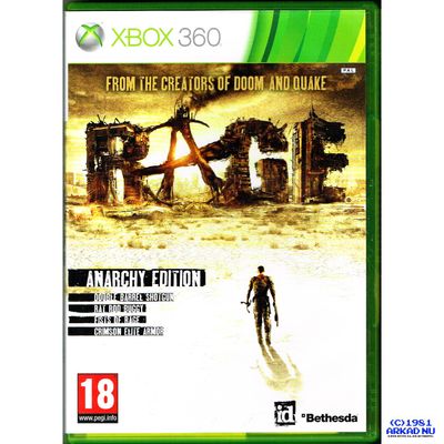 RAGE ANARCHY EDITION XBOX 360