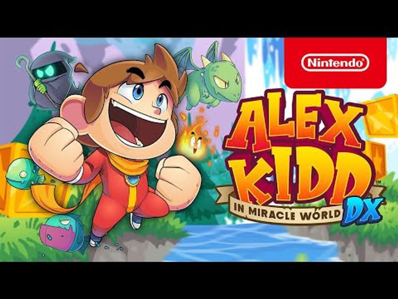 ALEX KIDD IN MIRACLE WORLD DX SWITCH