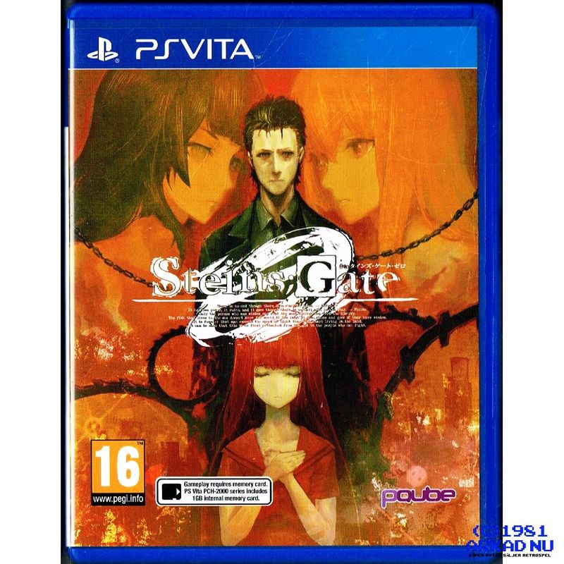 STEINS GATE 0 PS VITA