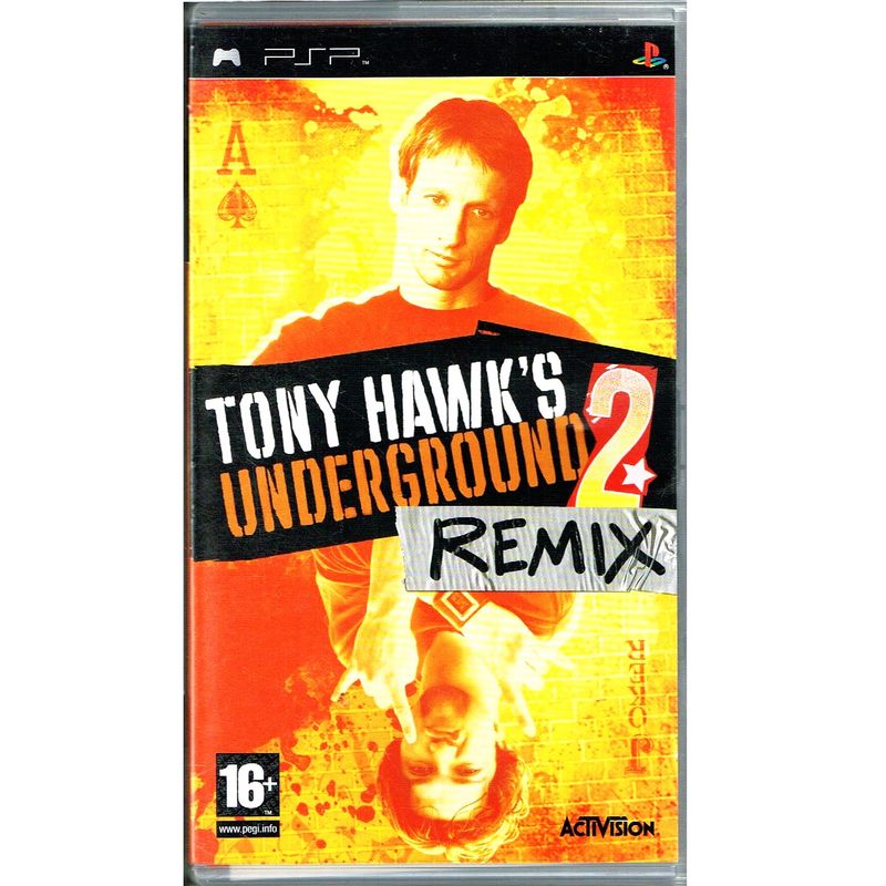 TONY HAWKS UNDERGROUND 2 REMIX PSP