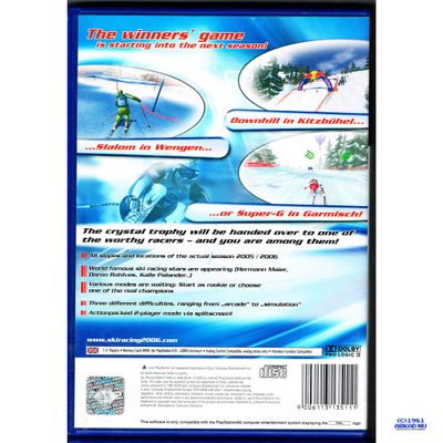 SKI RACING 2006 FT HERMAN MAIER PS2 - SLES-53638