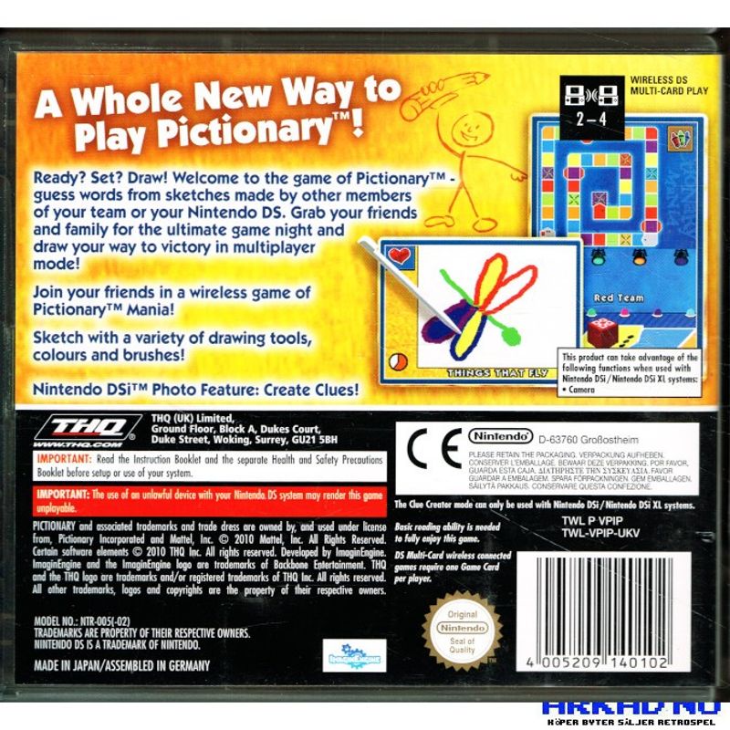 PICTIONARY DS