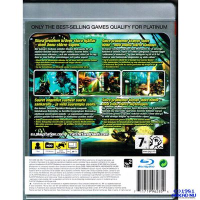 RATCHET AND CLANK TOOLS OF DESTRUCTION PS3 PLATINUM