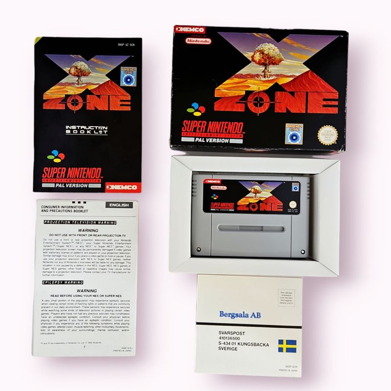 X-ZONE SCN SNES PAL