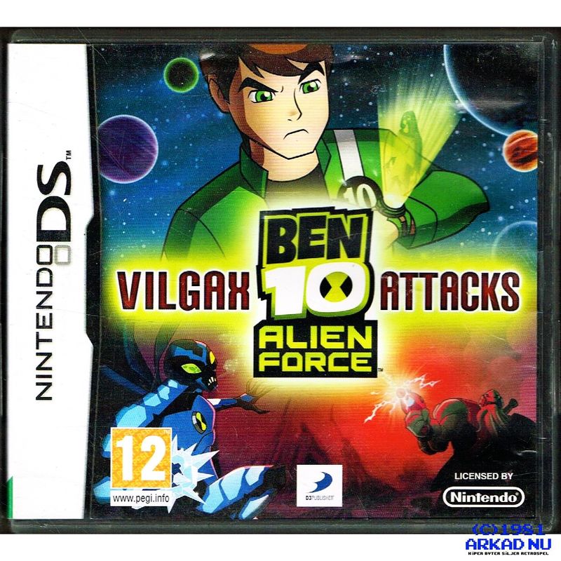 BEN 10 ALIEN FORCE VILGAX ATTACKS DS